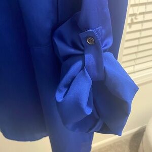 CALVIN KLEIN blue blouse